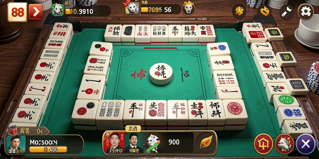 Screenshot 88ID menampilkan gameplay Mahjong yang menarik dan seru.