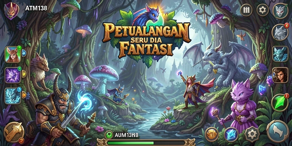 Tampilan gameplay seru dalam petualangan ATM138 yang menakjubkan.