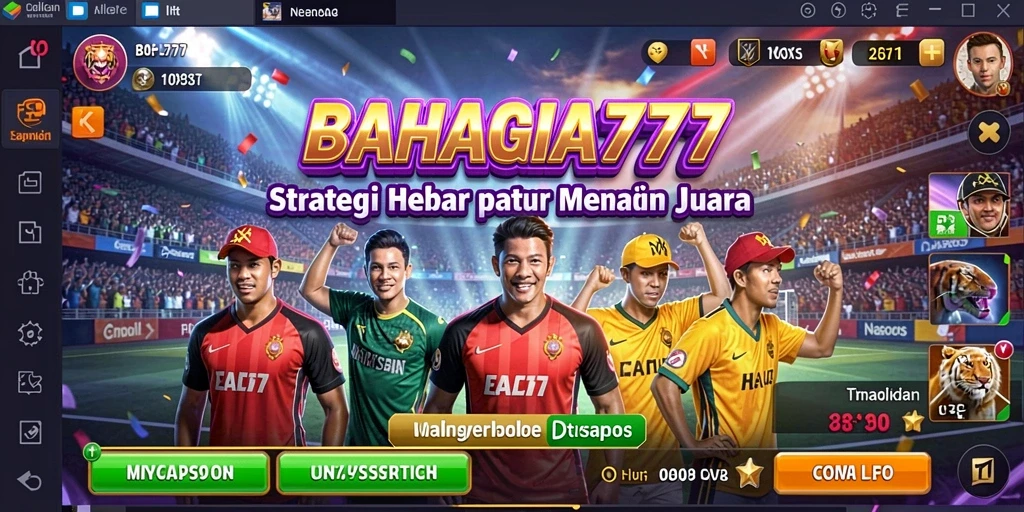 Tampilan gameplay menarik dari BAHAGIA777 dengan taktik yang mendalam.