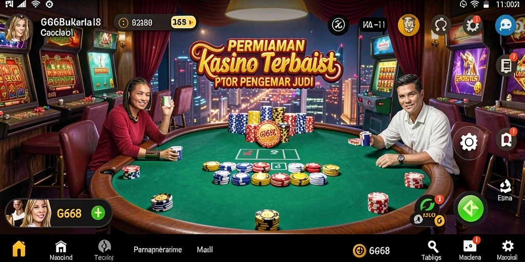 Tampilan gameplay G668 yang menakjubkan dan mendebarkan.