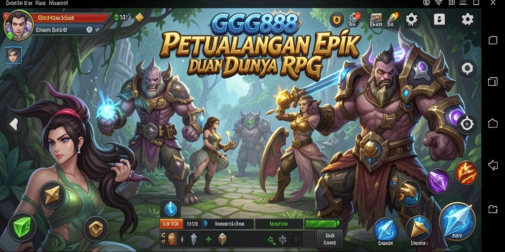 Tampilan gameplay RPG GGG888 yang menarik dan penuh aksi.