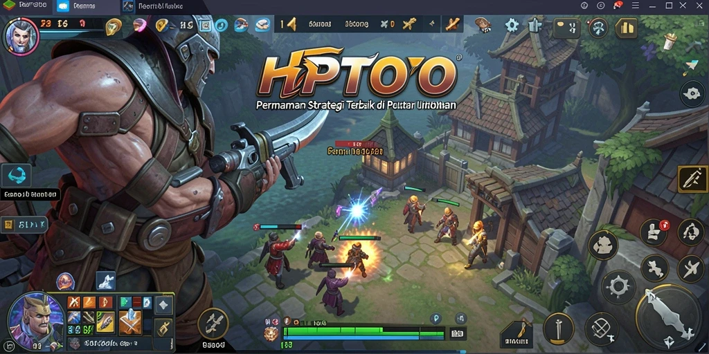Tampilan gameplay HPTOTO dengan strategi yang mendebarkan dan keputusan taktis.