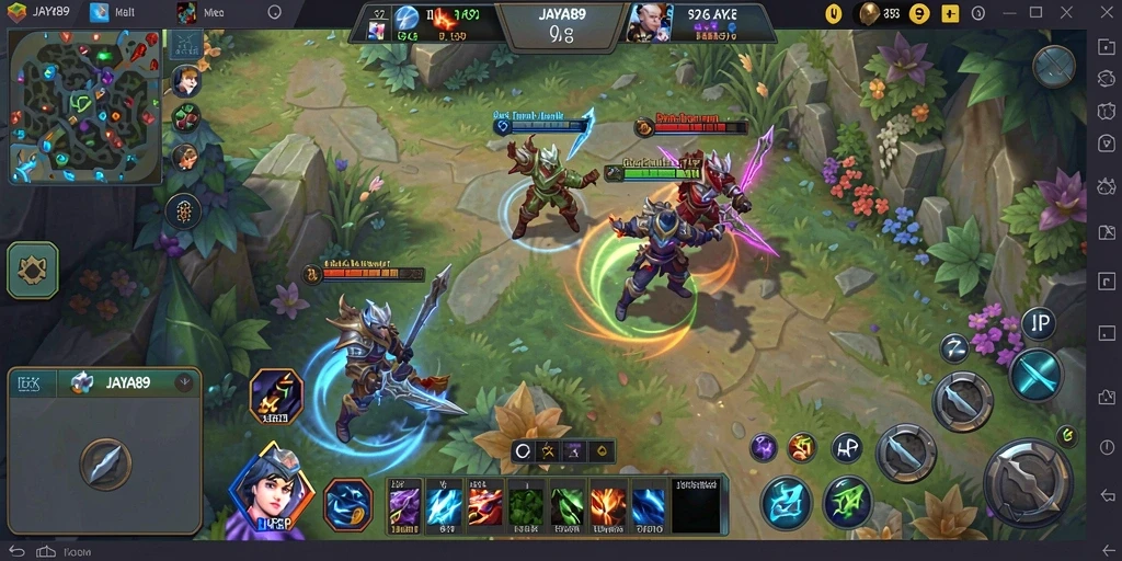Tangkapan layar gameplay seru JAYA89 dengan aksi tim yang intens.