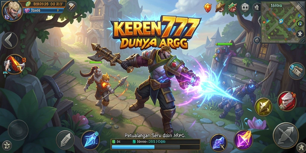 Tampilan gameplay seru KEREN777 dengan grafis yang menawan.