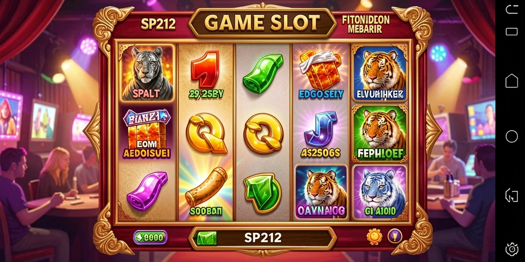 Tampilan menarik dari gameplay Slot SP212 yang mendebarkan.