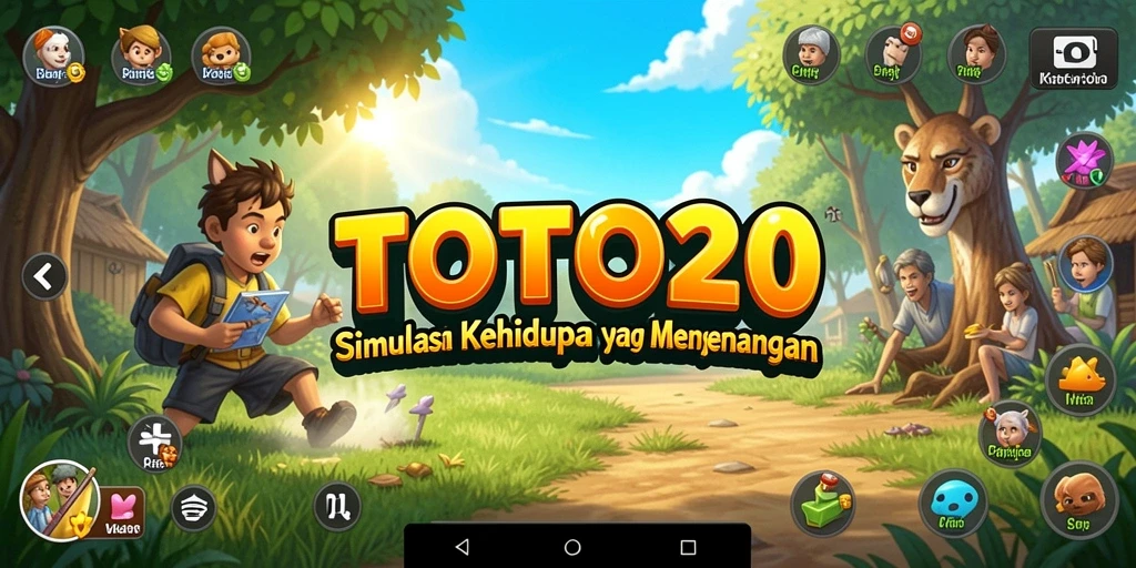 Gameplay menakjubkan di TOTO20 menunjukkan dunia simulasi yang interaktif.