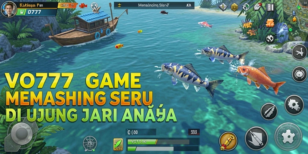 Gameplay seru di VO777 dengan suasana memancing yang realistis.